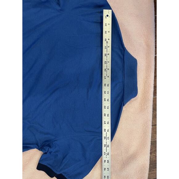 Paul Shark Yachting Polo Shirt Mens Size L Short Sleeve Royal Blue Patch Logo - Picture 10 of 12